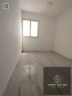 Two bedrooms and a living room with an open view in Emirates City, Ajman | Master bedroom | Majlis a