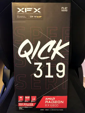XFX AMD RADEON RX 6800 QICK 319 BLACK Edition