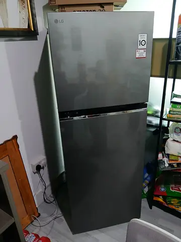 Lg smart inverter two door fridge freezer 60cm width 170cm highest price 1250