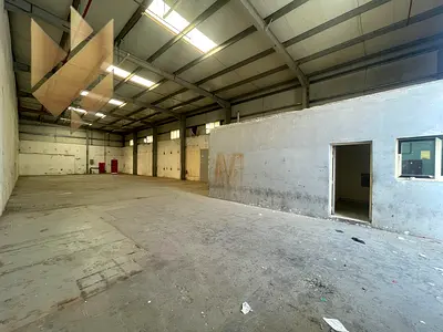 Warehouse 4,600 sq ft One Office Warehouse for Annual Rent Area: 4,600 sq ft Electricity and sewage available Suitable for any activity