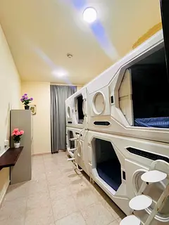 Capsule Beds for Female single Executive ladies next to Union Metro station, Dubai