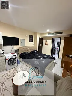 Furnished Studio for Monthly Rent in Ajman – Al Bustan