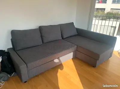 Stylish Grey Sectional Sofa bed