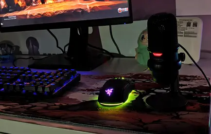 مايك احترافي جديد HyperX SoloCast Open Box + Boom Arm Studio Setup