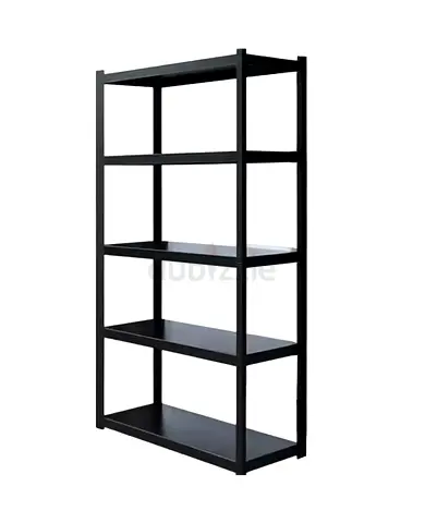 Metal Black 6 Layer Shelf L600XW450XH1980