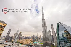 Burj Khalifa View, Two Balconies, Fully Furnished
