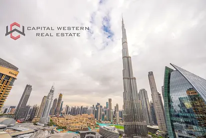 Burj Khalifa View, Two Balconies, Fully Furnished