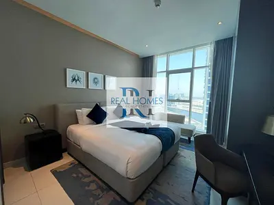 Furnished 1BHK | Stunning Canal View | Luxury Living
