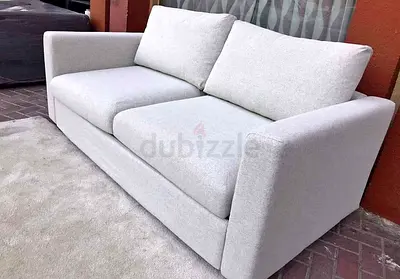 ikea vimle two seater sofa bed beige