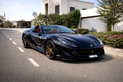 Ferrari 812gts full warranty and service contract Al Tayer