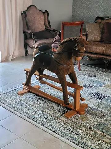 Wooden Rocking Horse for Kids