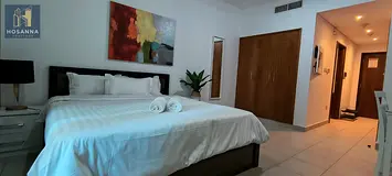 Spacious &amp; Luxury Studio | Fully furnished I Near Dubai Mall | open View