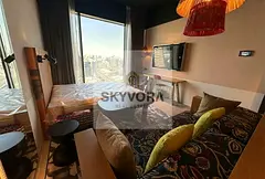 Fully Furnished Studio | Top location | Easy access to Al Khail road | High Floor