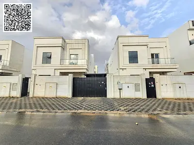 فيلا جديدة واسعة بمساحة 5 غرف نوم + صالون + مجلس + غرفة خادمة | زاهية عجمان | 109,999