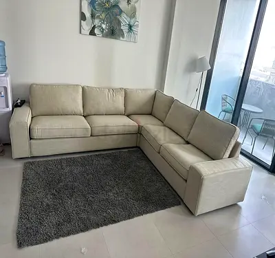 ikea kivik corner sofa beige