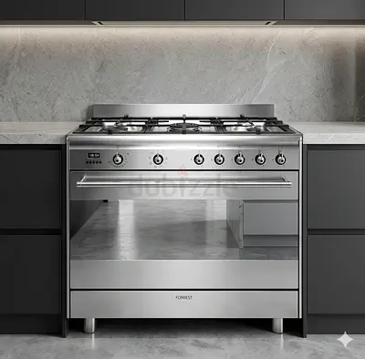 SMEG GASS ELECTRIC 5 BURNER TOP GASS OVEN DUAL FAN COOKING RANGE 90X60 STOVE NEW MODEL