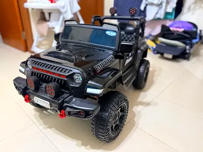 Battery-Powered Ride-On Jeep for Kids