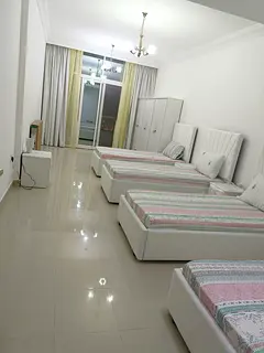 Bed Space Available for Executive working ladies with attached washroom powder room seaview Balcony