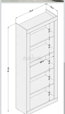 Tall Bookshelf for Efficient Storage