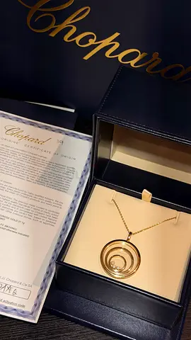 Original Chopard Necklace – Premium Luxury Jewelry, Excellent Condition