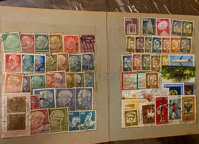 229 German Stamps for AED 100