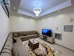 Furnished 2BR apartment in Al Rawda 3 Ajman for monthly rent, new furniture, bills &amp; internet in