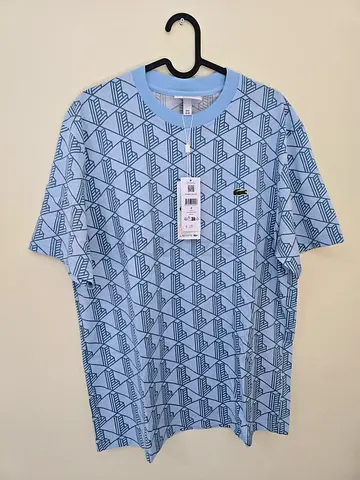 Lacoste Monogram Cotton T-Shirt