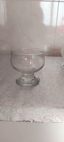 ice cream serving glasses set for sale