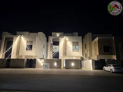 فيلا حجر ٣ طوابق مقابل المسجد شامل رسوم التسجيل والتمليك