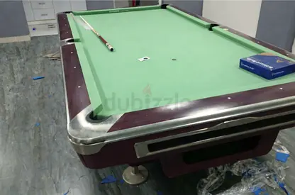9feet professional billiard pool table with marble slate and ball return system
