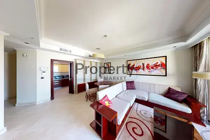 Furnished 2BR + Maids | Sea View | Balconies