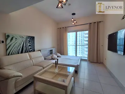Stylish Studio | Furnished | Balcony with Marina View | Marina View Tower A