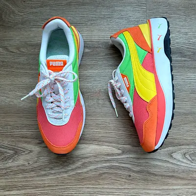Colourful Puma Sneakers (size 38.5 EU)