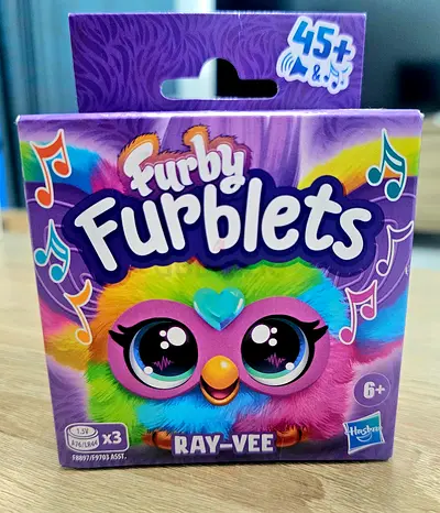 Furby Furblets RAY-VEE, Interactive Sound Toy, Music