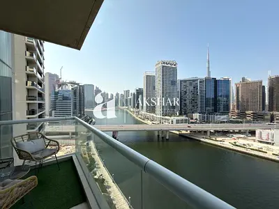 Furnished | Canal and Burj View | Prime location
