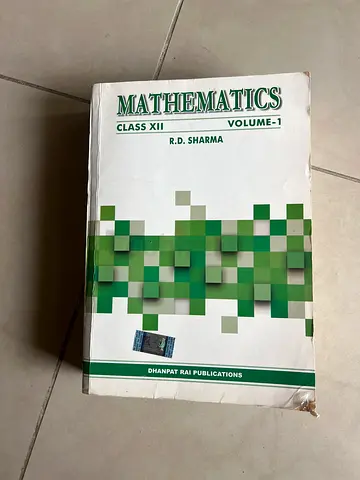 Grade 12 CBSE Math guide - RD Sharma