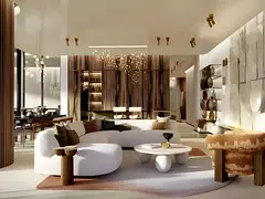 HOT DEAL Furnished 1BR Apartment | Azizi Ruby JVC | Balcony &amp; Multiple Views
