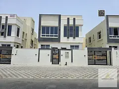 For annual rent – Villa in the Al Helio area, Ajman. A brand new villa, first-time occupancy, with