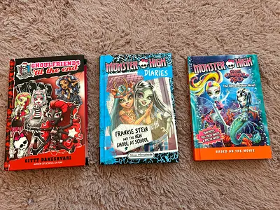 Monster High books (hardcover)