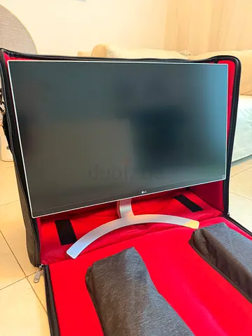 27” LG 4K Monitor (27UD88-W) + NSP Carry Case