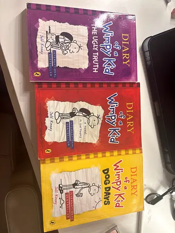 3x Diary of a Wimpy Kid books – Good Condition – Bundle Deal
