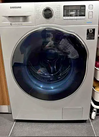 Samsung Ecobubble Front Load Washer Dryer 8kg 6Kg - combin model WD80J5410AS