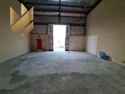 For Rent Warehouse in Industrial Area 18 Sharjah Size: 1,000 sq. ft. Suitable for storage only No electricity or water