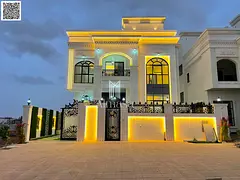 Luxury Classic 3-Storey Villa in Al Zahya – Ajman | Including Electricity &amp; Water + Fully Cent