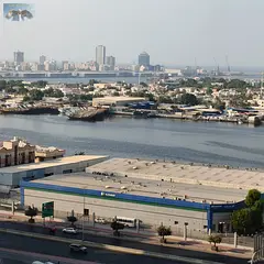 Furnished Studio in Al Rashidiya 1 Behind Ramada Black Hotel, Separate Kitchen, Balcony with Sea Vie