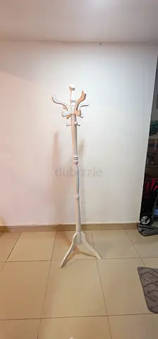 Elegant White Coat Stand