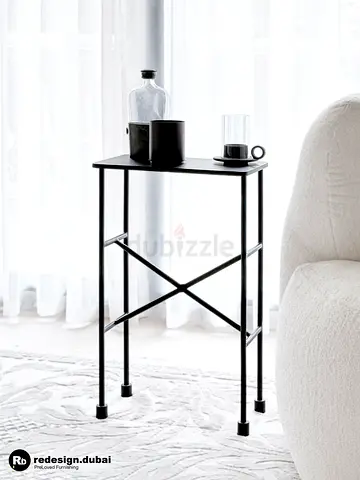 POTTERY BARN INDUSTRIAL DRINK TABLE or side table or coffee table or night stand in iron