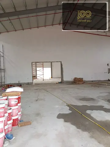 Two warehouses available for rent in Emirates Modern Industrial Area (Umm Al Durra). Total area 10,200 sq ft, with 5,100 sq ft for each warehouse. To