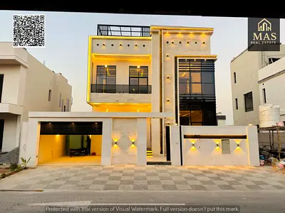 فيلا بسعر شامل رسوم التسجيل والتمليك على الشارع الرئيسي جاهزة للسكن في أرقي مناطق عجمان تملك حر لجميع الجنسيات