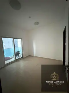One bedroom and living room apartment for annual rent in Ajman, Al Nuaimiya 3, City Towers. Prime lo